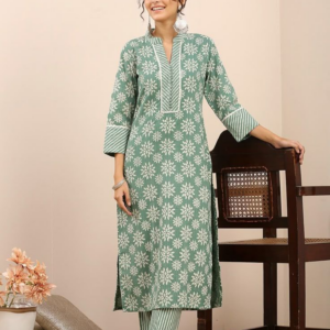 women cotton printed kurti