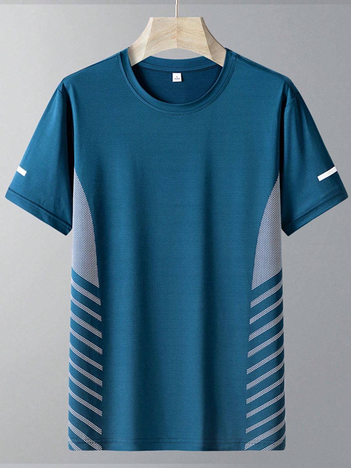 blue sports performance t shirt blue sports performance t shirt