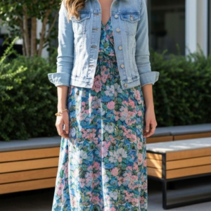 Home classic denim jacket